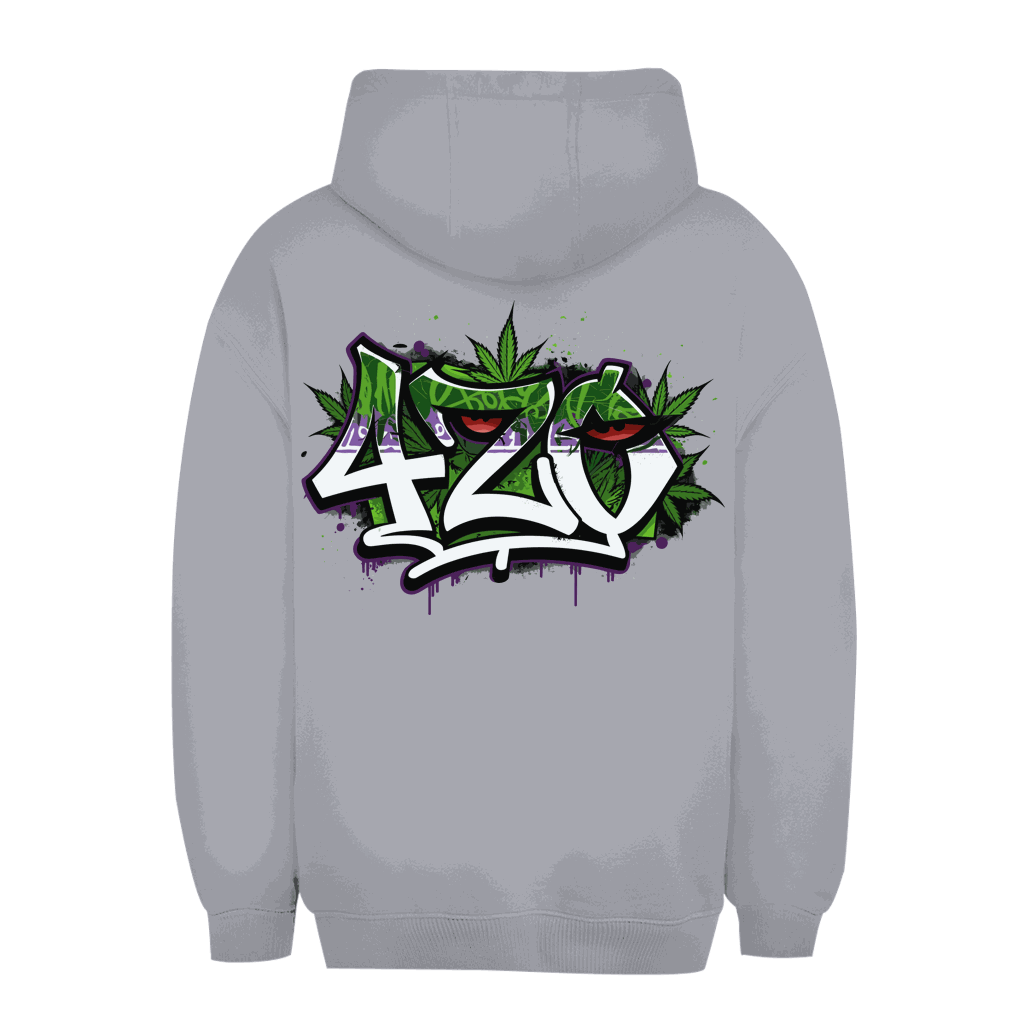 Unisex Oversize Hoodie - 420 Graffiti | Division420®