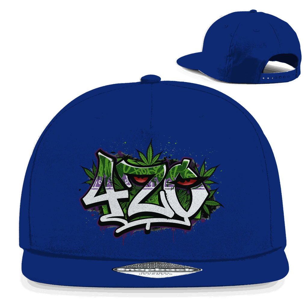 Snapback Rapper Cap - 420 Graffiti | Division420®