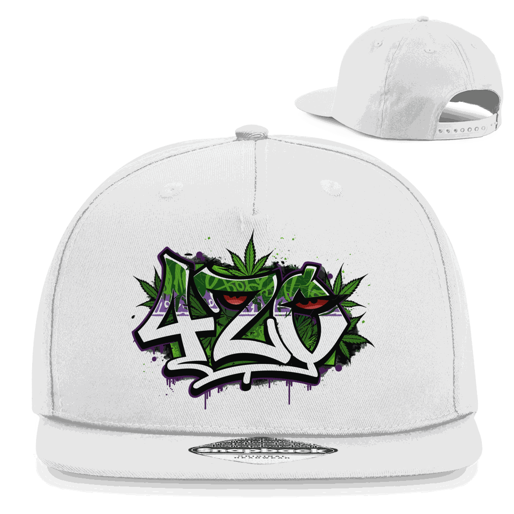 Snapback Rapper Cap - 420 Graffiti | Division420®