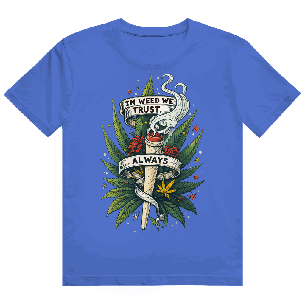 Heavy Cotton T-Shirt - In weed we trust, always! | Division420®