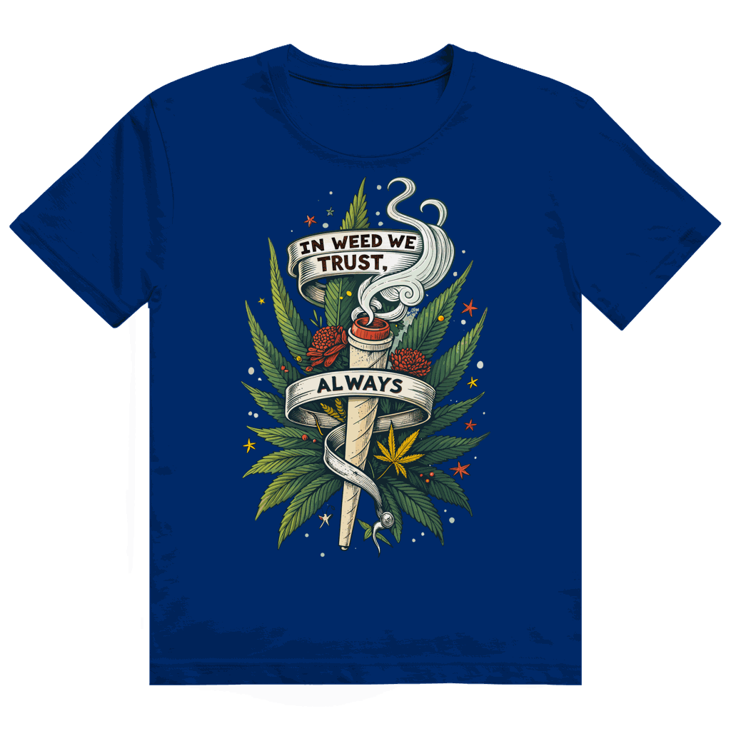 Heavy Cotton T-Shirt - In weed we trust, always! | Division420®