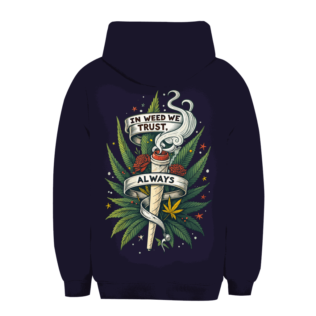 Unisex Oversize Hoodie - In weed we trust, always! | Division420®