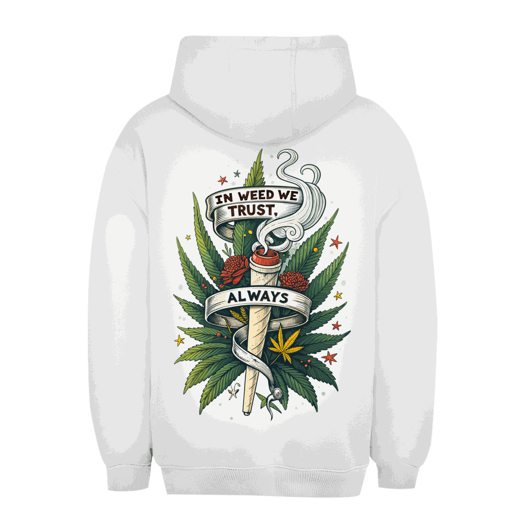 Unisex Oversize Hoodie von Division420 mit urbanem Style und nachhaltiger Baumwolle