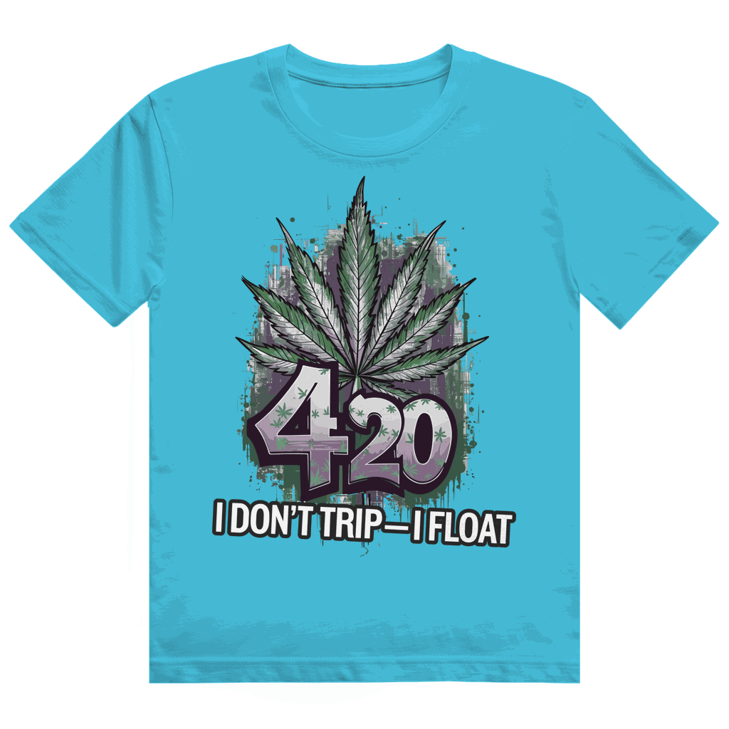 Heavy Cotton T-Shirt - I dont trip - i float | Division420®