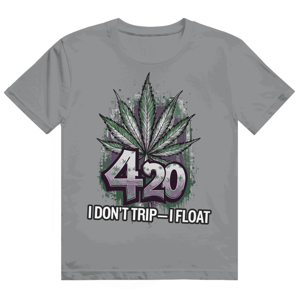 Heavy Cotton T-Shirt - I dont trip - i float | Division420®