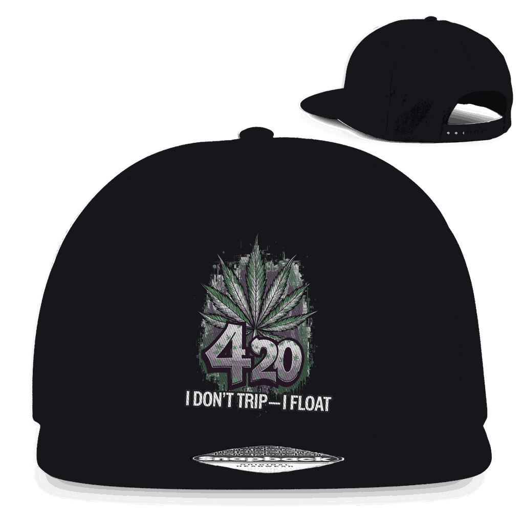 Snapback Rapper Cap - I dont trip - i float | Division420®