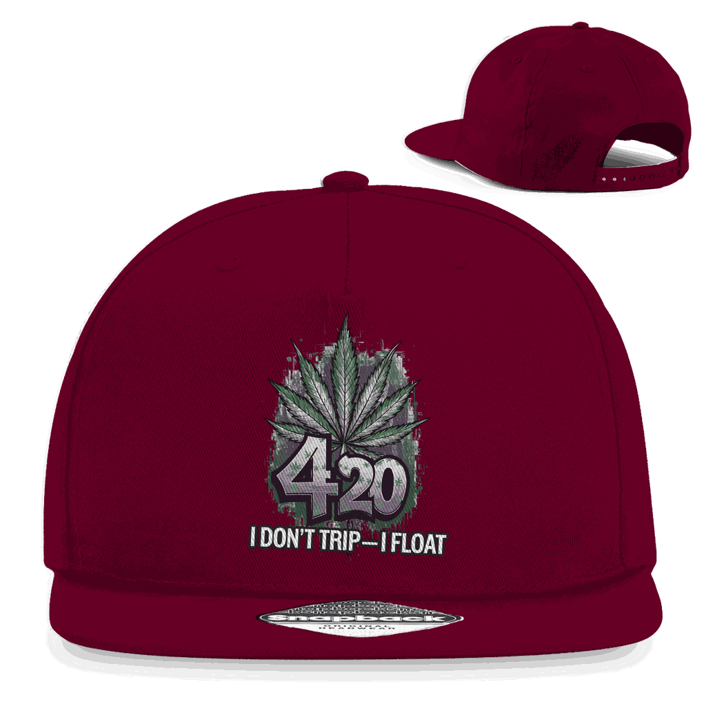 Snapback Rapper Cap - I dont trip - i float | Division420®