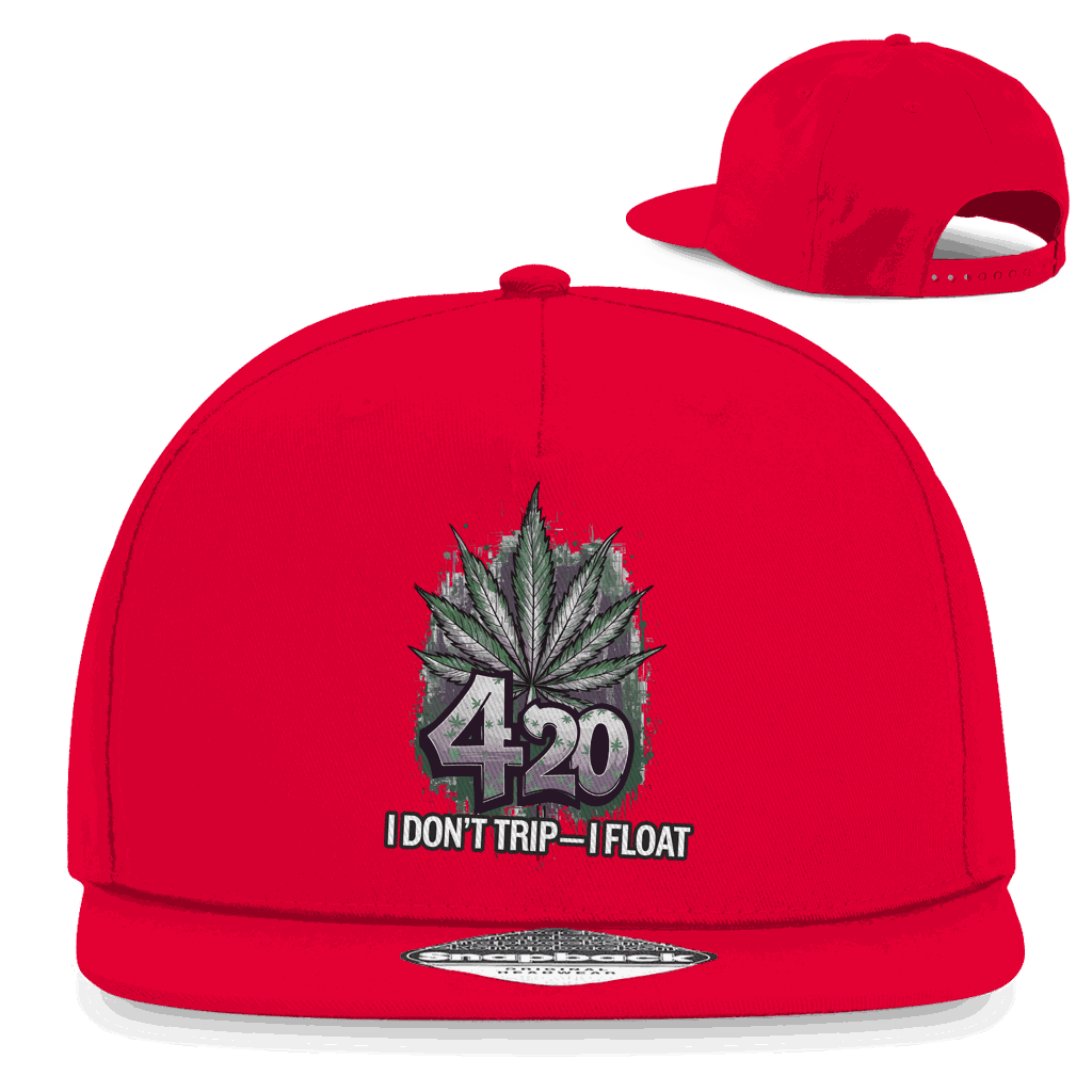 Snapback Rapper Cap - I dont trip - i float | Division420®