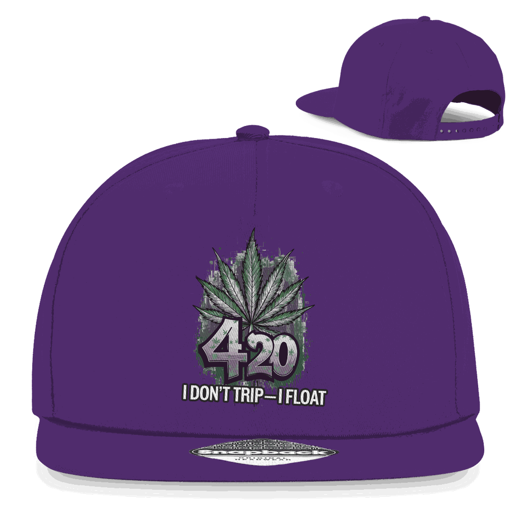 Snapback Rapper Cap - I dont trip - i float | Division420®
