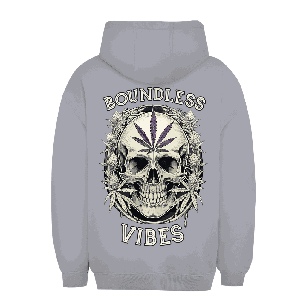 Unisex Oversize Hoodie von Division420 in lockerem Schnitt mit Kapuze und Kängurutasche