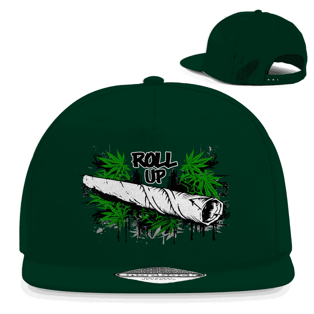 Snapback Rapper Cap - Roll up Art Print | Division420®