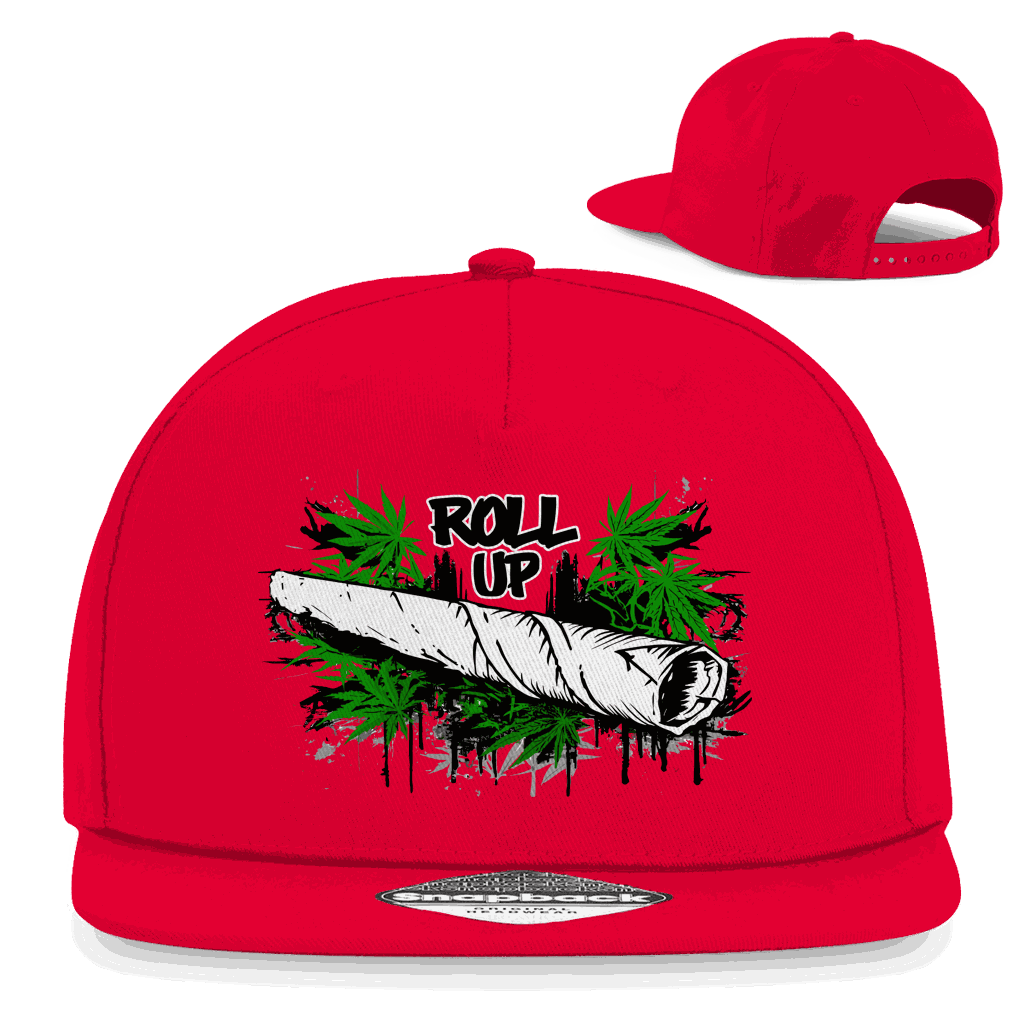 Snapback Rapper Cap - Roll up Art Print | Division420®