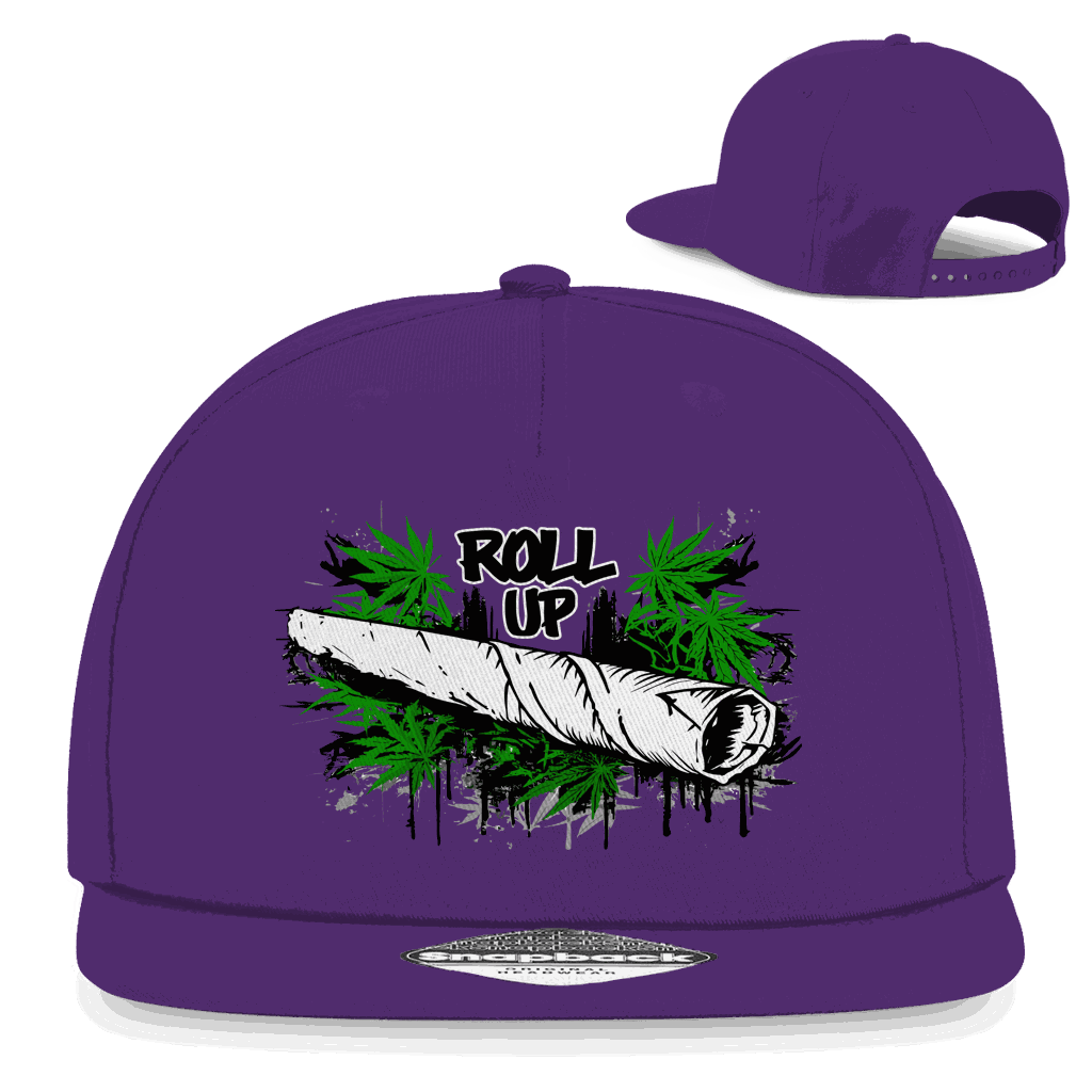 Snapback Rapper Cap - Roll up Art Print | Division420®