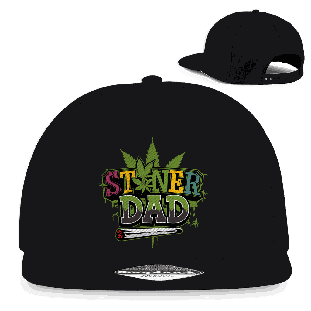 Snapback Rapper Cap - Stoner Dad | Division420®