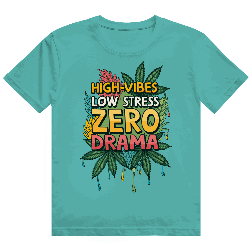 Größentabelle für Division420 Heavy Cotton T-Shirt mit lockerem Tubular Fit