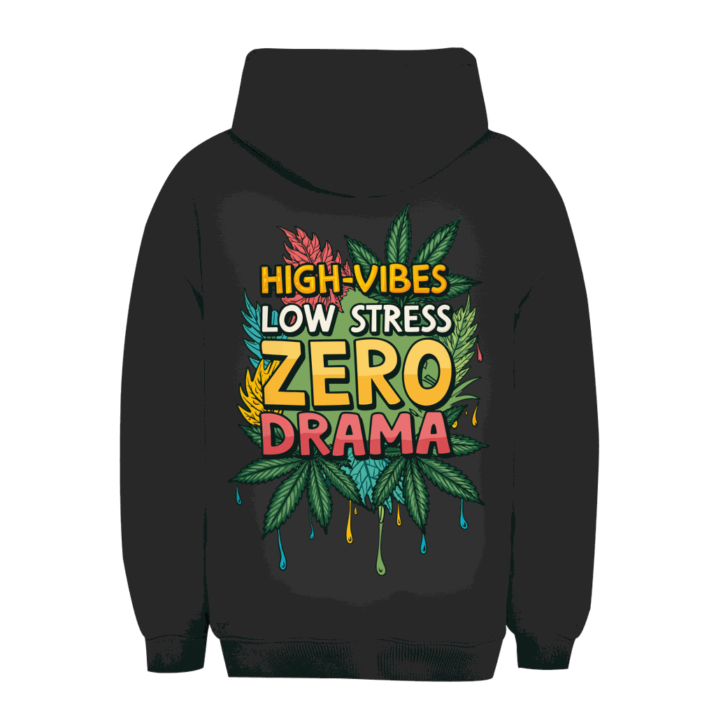 Unisex Oversize Hoodie - High-Vibes, low stress, zero drama | Division420®
