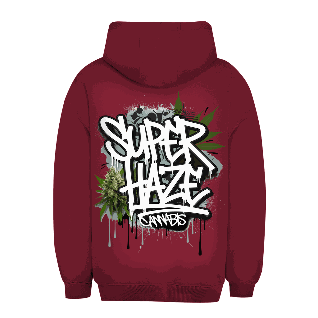 Unisex Oversize Hoodie - Super Haze Graffiti | Division420®