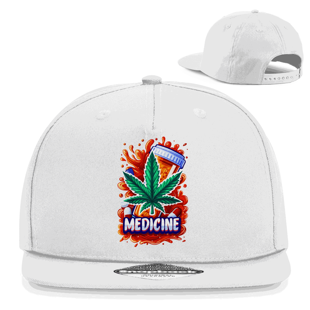 Snapback Rapper Cap - Medicine Weed | Division420®