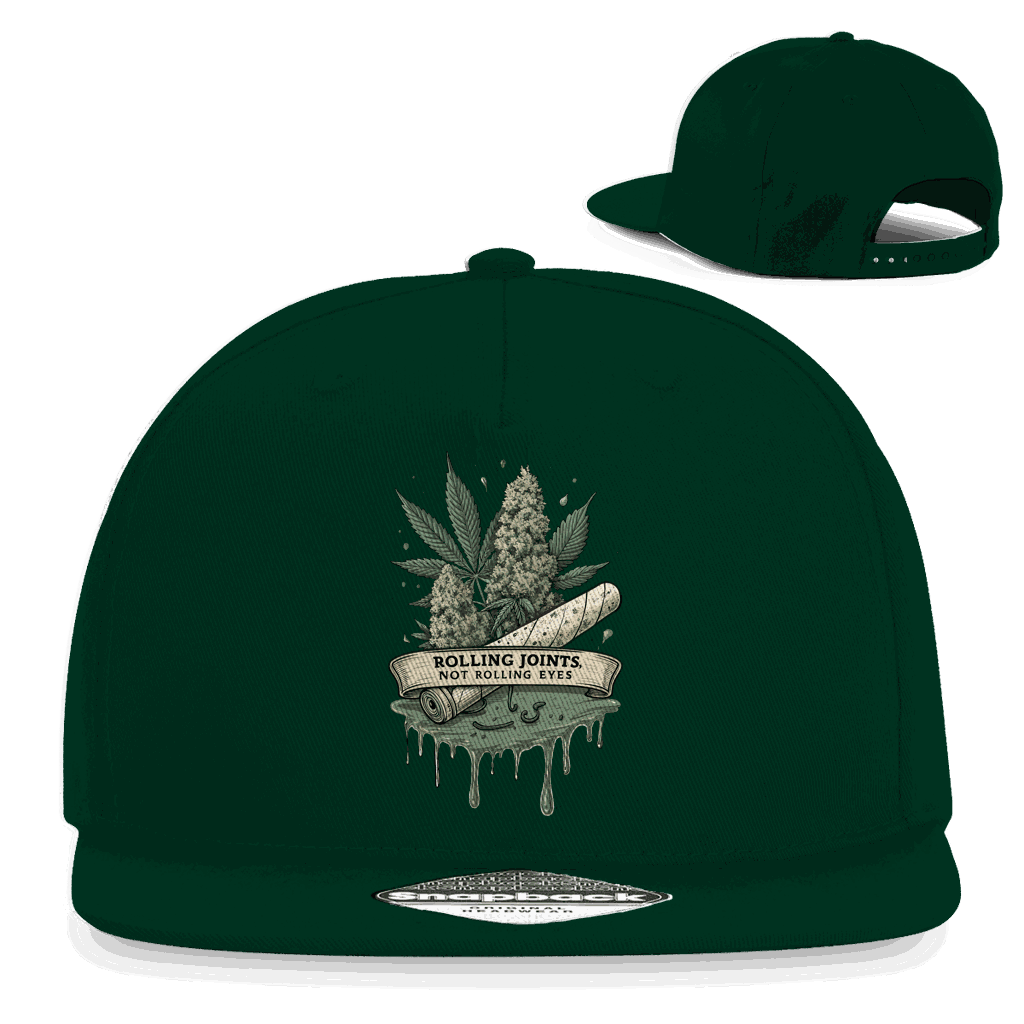Snapback Rapper Cap - Rolling Joints | Division420®