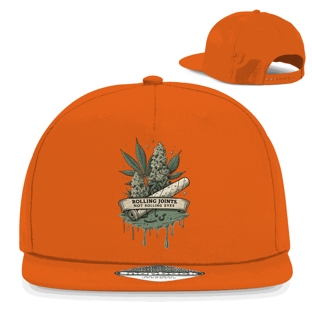 Snapback Rapper Cap - Rolling Joints | Division420®