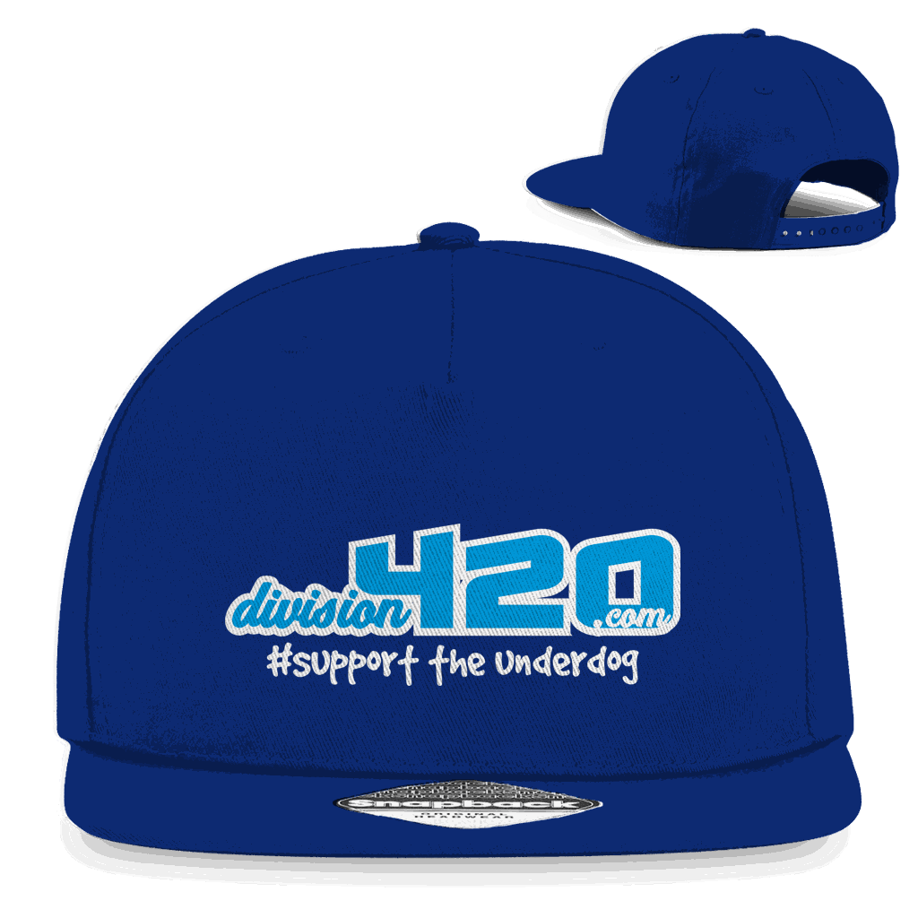 Snapback Rapper Cap D420 - Support the Underdog | Division420®