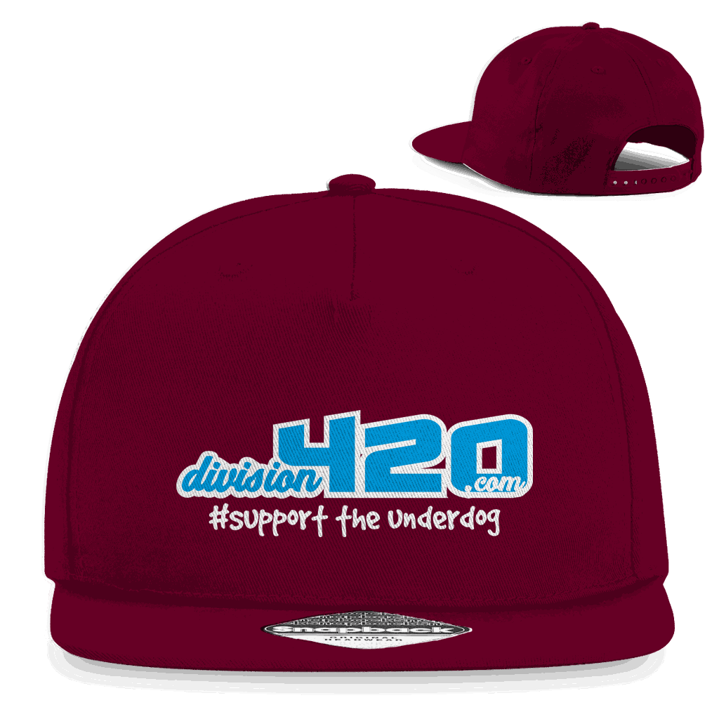 Snapback Rapper Cap D420 - Support the Underdog | Division420®
