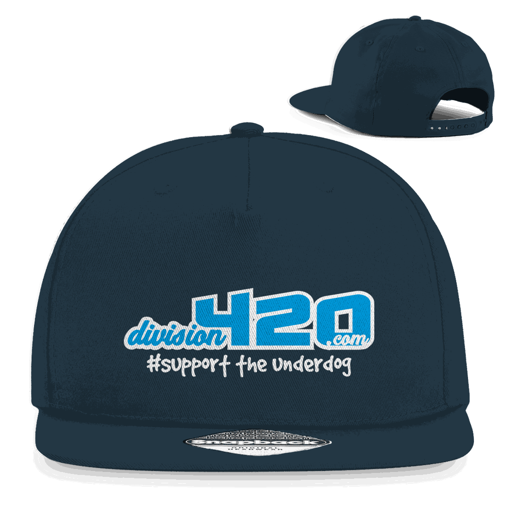 Snapback Rapper Cap D420 - Support the Underdog | Division420®