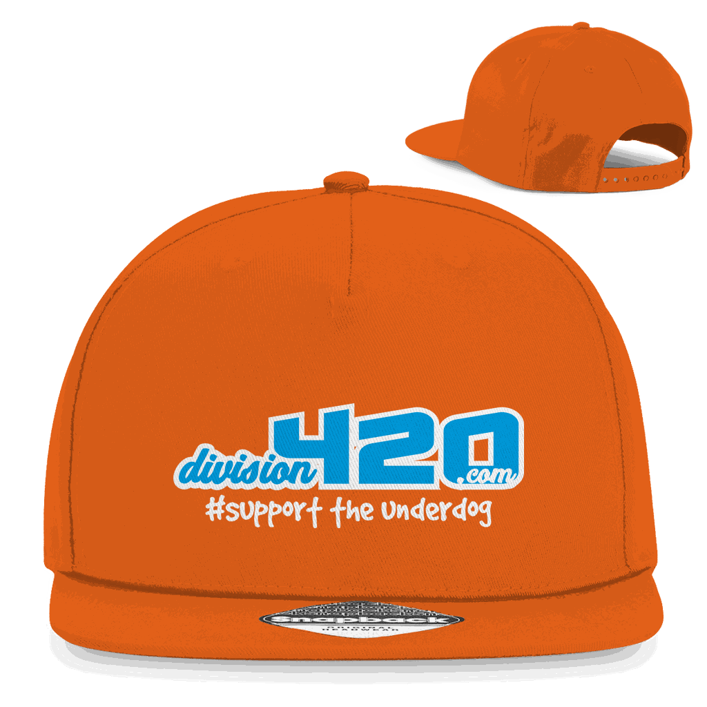 Snapback Rapper Cap D420 - Support the Underdog | Division420®