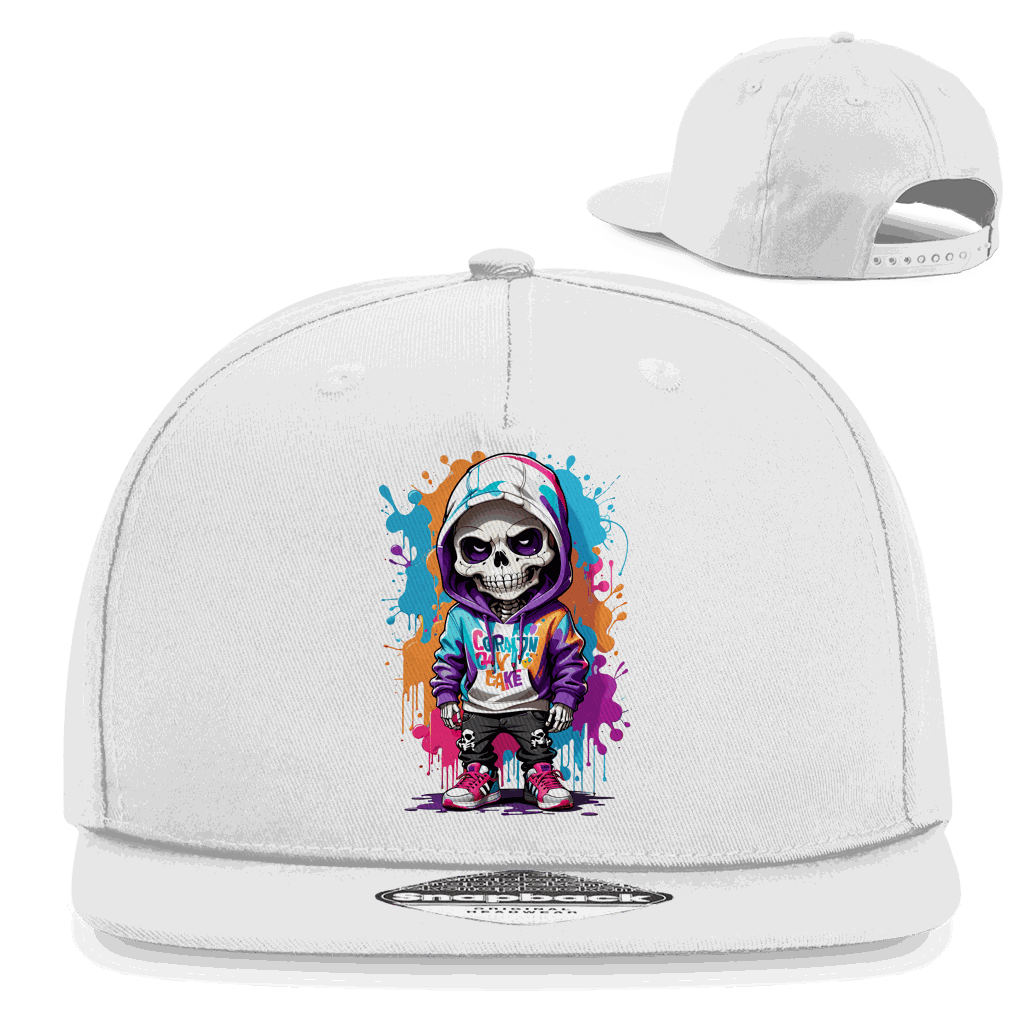 Division420 Snapback Rapper Cap Little OG Boy aus Baumwoll-Twill mit flachem Schirm und Snapback-Verschluss