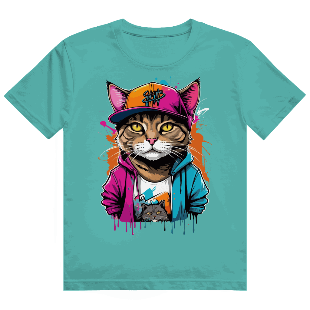 Heavy Cotton T-Shirt - Cat OG | Division420®