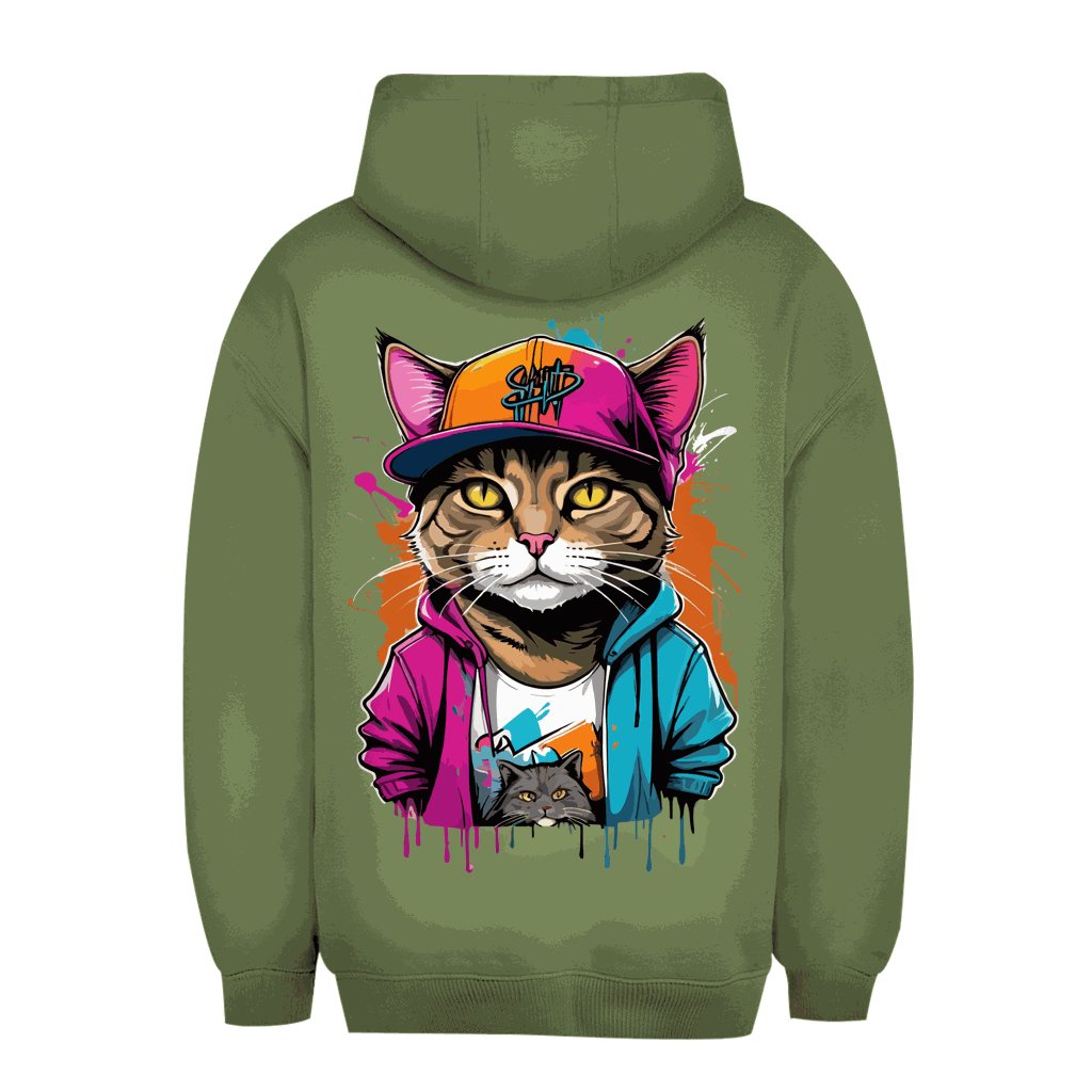 Unisex Oversize Hoodie - Cat OG | Division420®