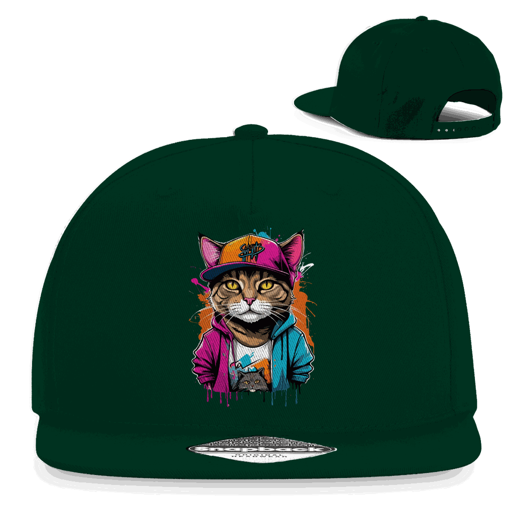 Snapback Rapper Cap - Cat OG | Division420®