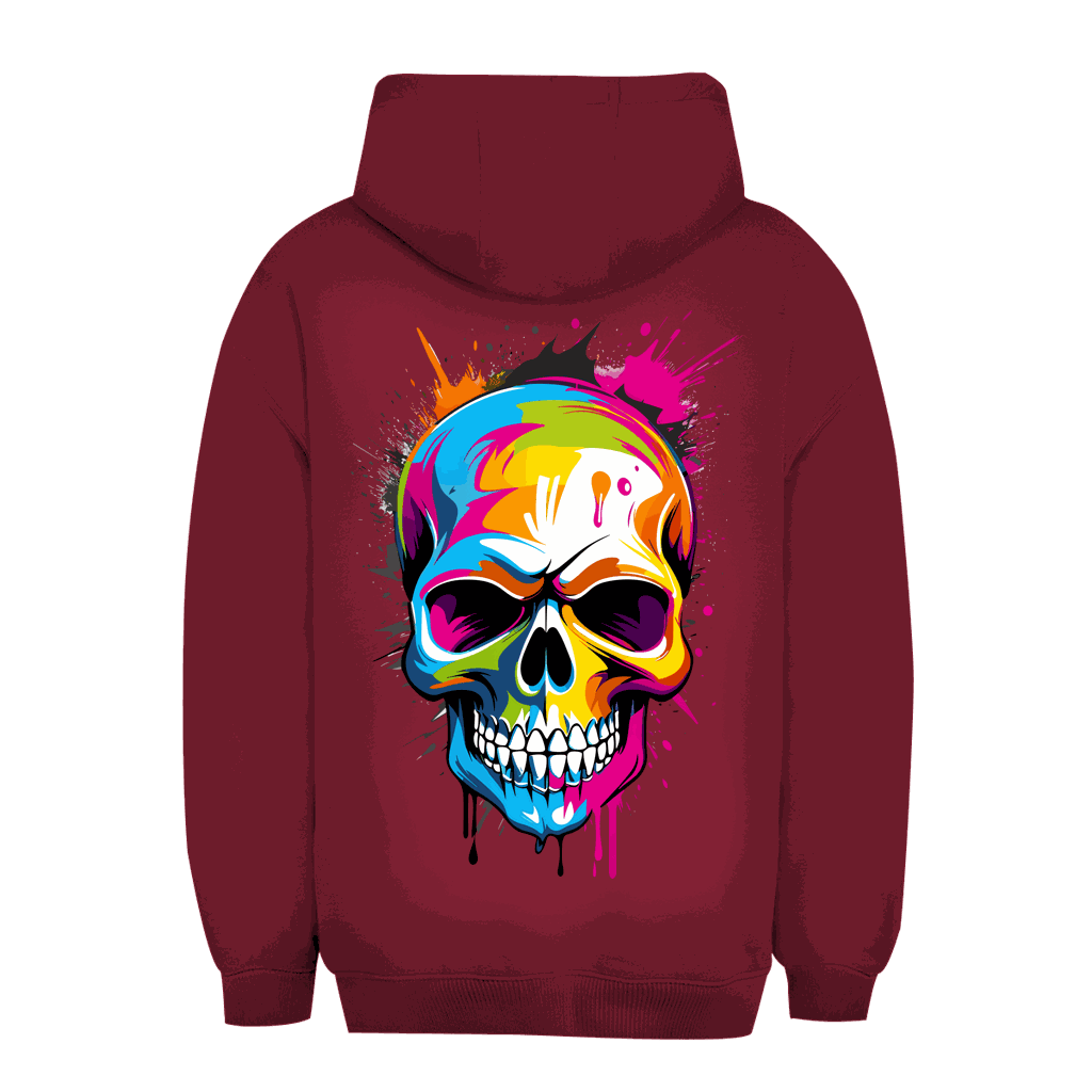 Unisex Oversize Hoodie - Skull Art | Division420®