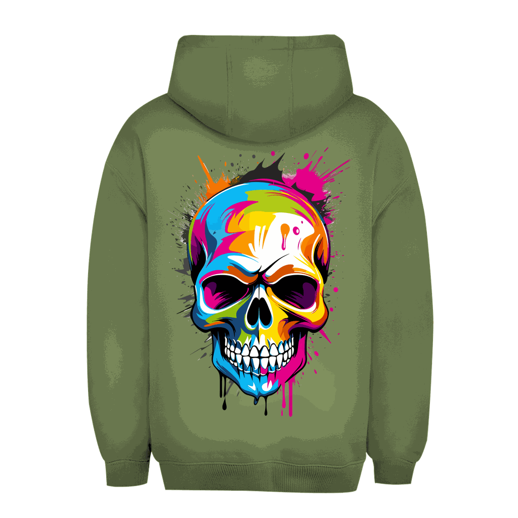 Unisex Oversize Hoodie - Skull Art | Division420®