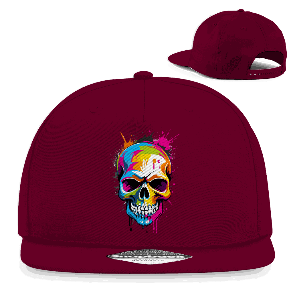 Snapback Rapper Cap - Skull Art | Division420®