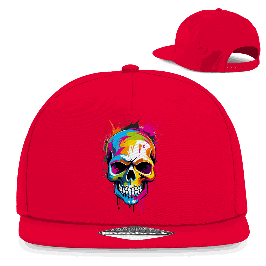 Snapback Rapper Cap - Skull Art | Division420®