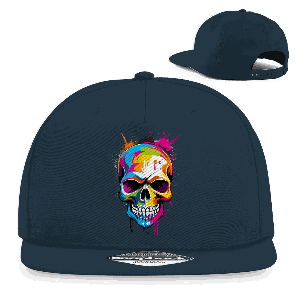Snapback Rapper Cap - Skull Art | Division420®