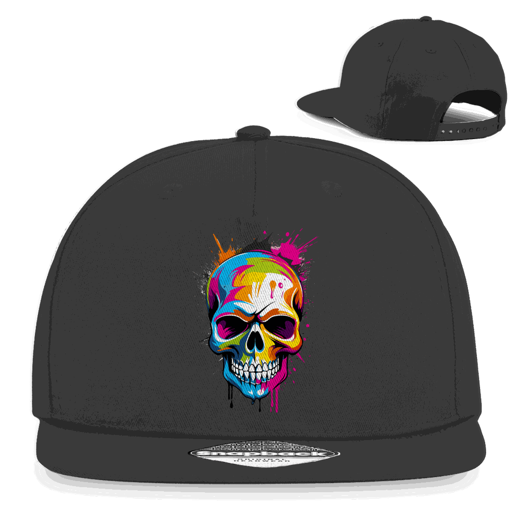 Snapback Rapper Cap - Skull Art | Division420®