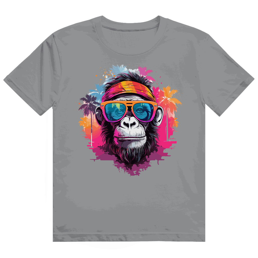 Heavy Cotton T-Shirt - Cool Monkey | Division420®