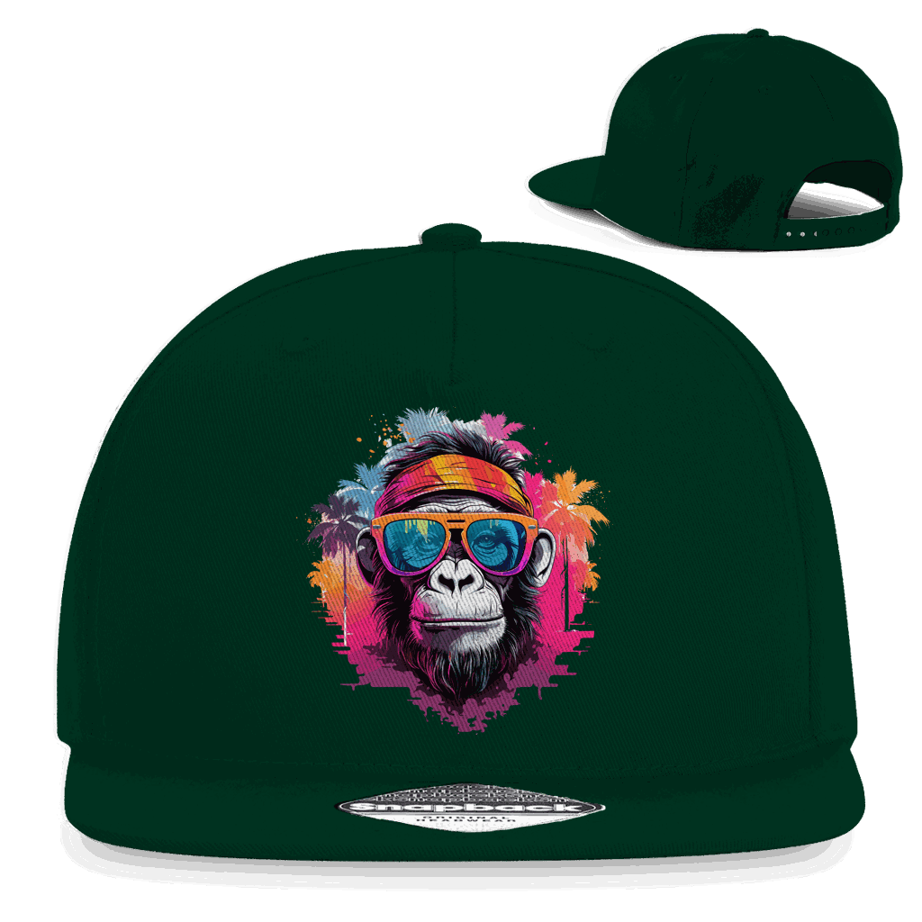 Snapback Rapper Cap - Cool Monkey | Division420®