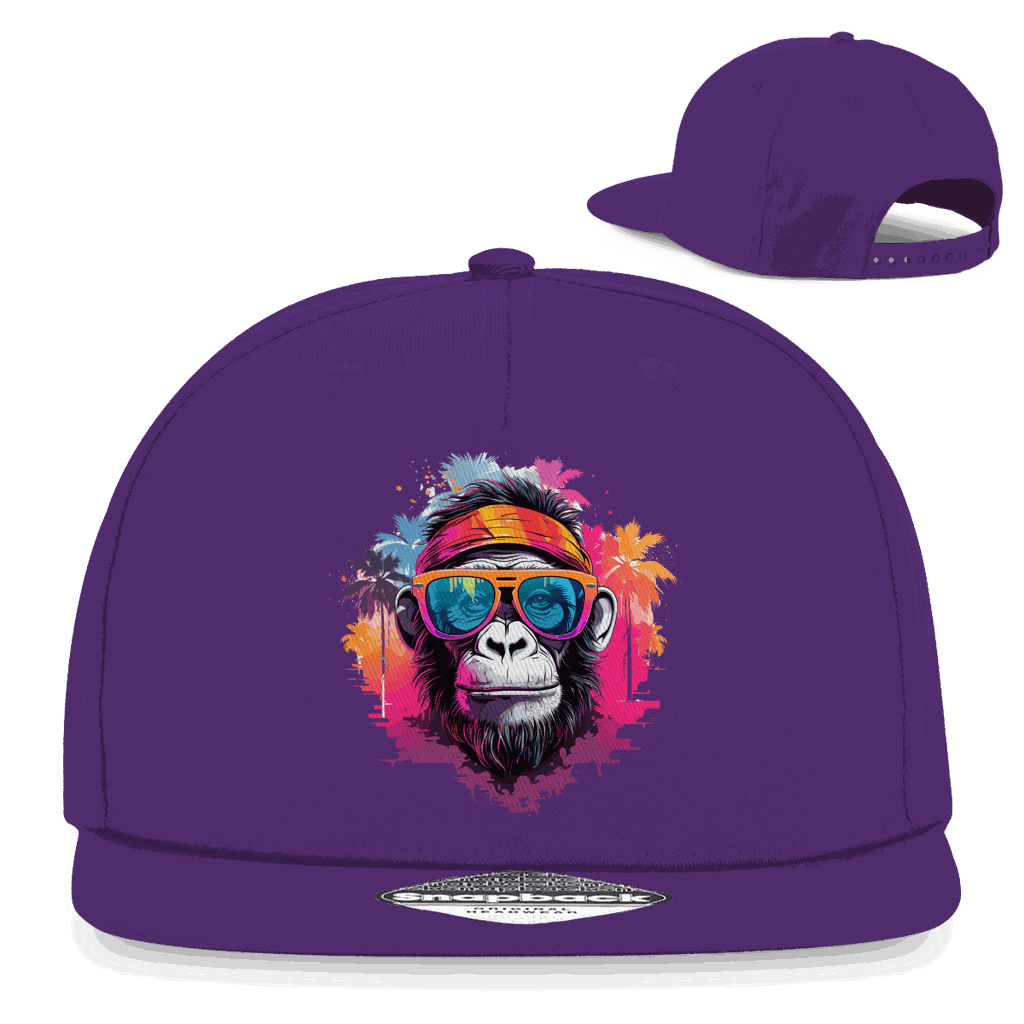 Snapback Rapper Cap - Cool Monkey | Division420®