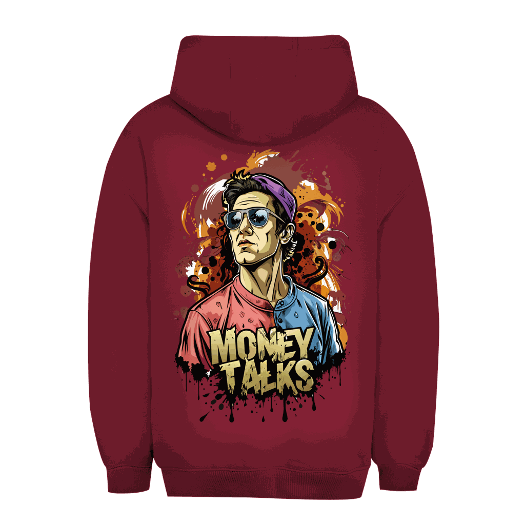 Unisex Oversize Hoodie von Division420 in urbanem Stil mit Kapuze und Kängurutasche