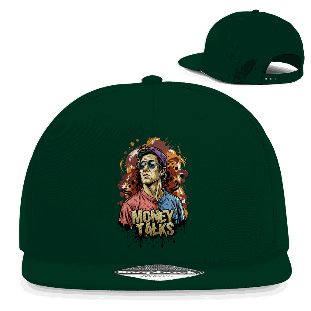 Snapback Rapper Cap - Money Talks | Division420®