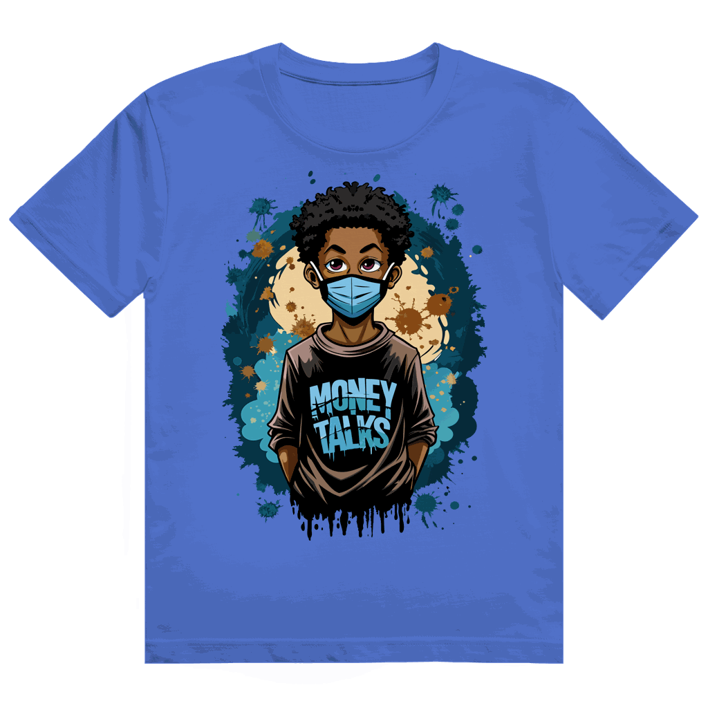 Heavy Cotton T-Shirt - Money Talks Art Print | Division420®