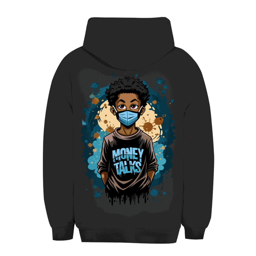Unisex Oversize Hoodie - Money Talks Art Print | Division420®