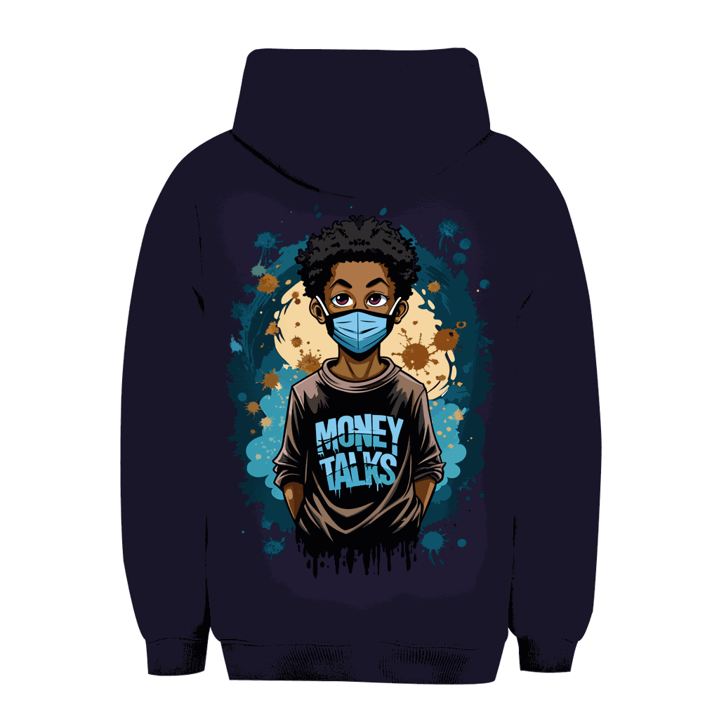Unisex Oversize Hoodie - Money Talks Art Print | Division420®