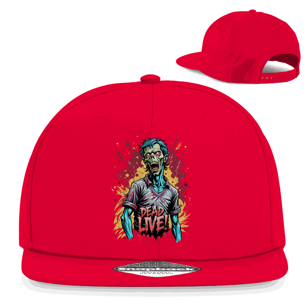 Snapback Rapper Cap - Dead Live! | Division420®