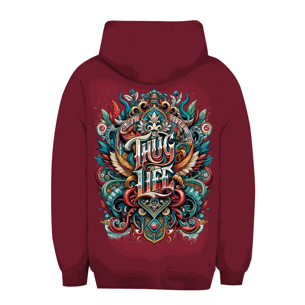 Unisex Oversize Hoodie - Thug Life | Division420®