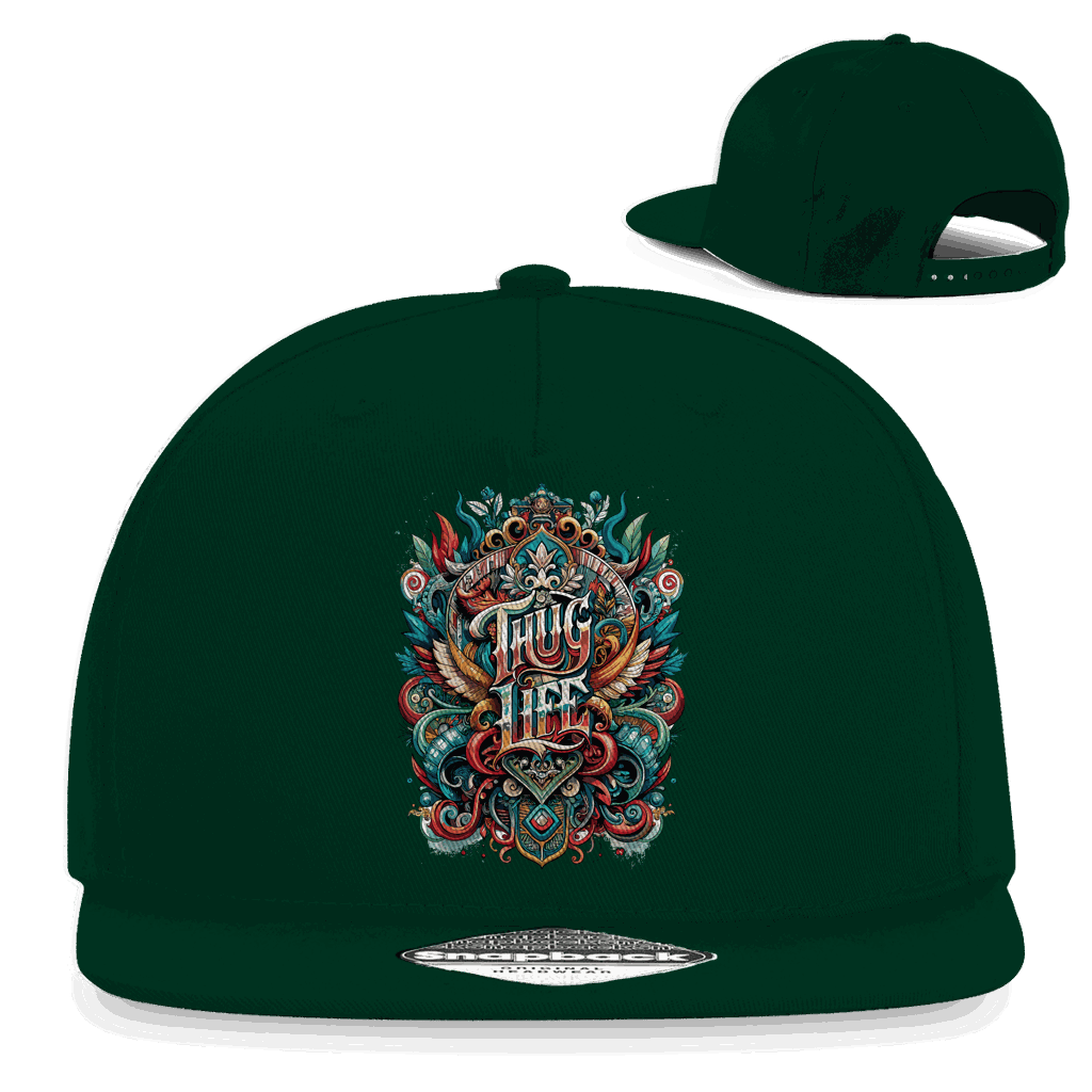 Snapback Rapper Cap - Thug Life | Division420®