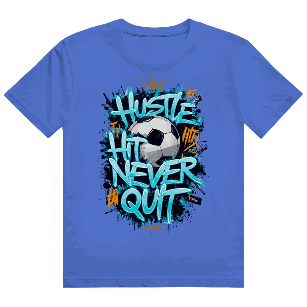 Heavy Cotton T-Shirt - Soccer Hustle | Division420®